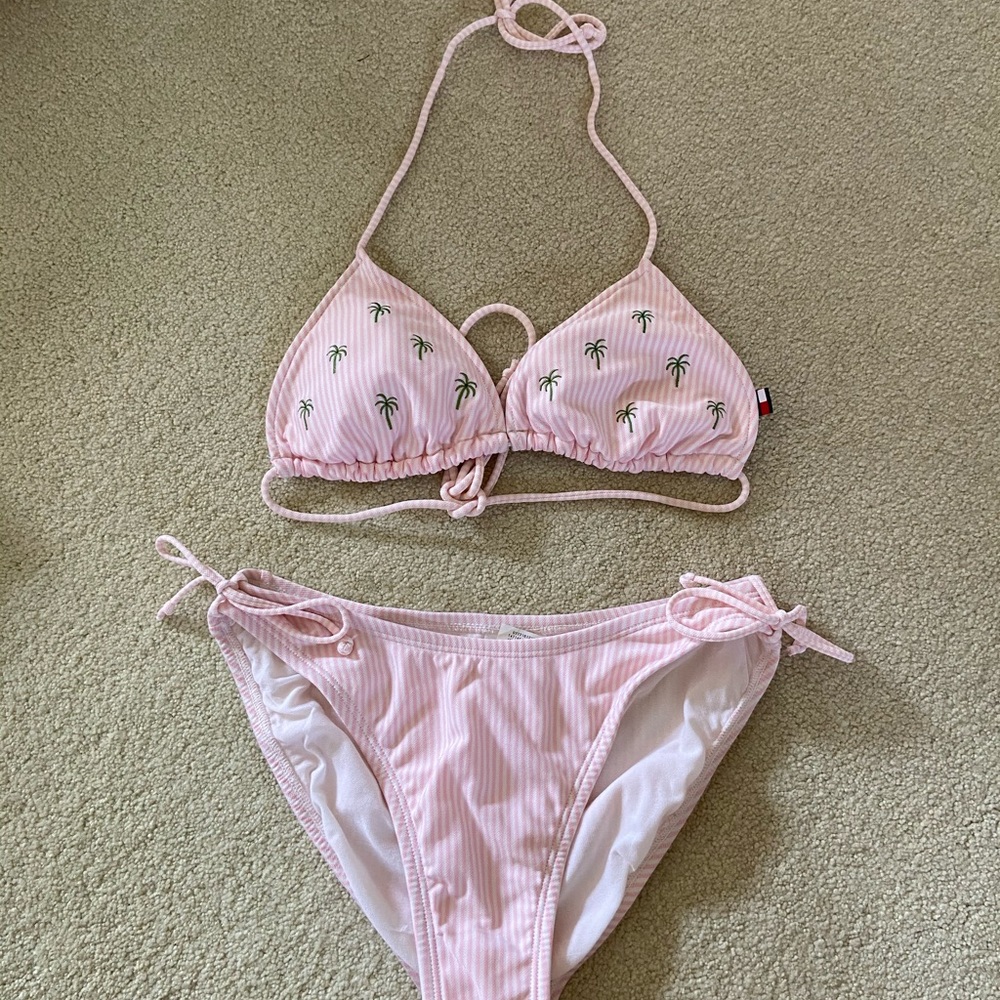 Tommy Hilfiger Palm Tree Bikini | Size 10